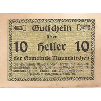 10 Heller Mauerkirchen