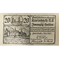 20 Heller Kreisbach