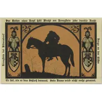 25 Pfennig Silhouette Series