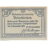 20 Heller Weissenkirchen 1920