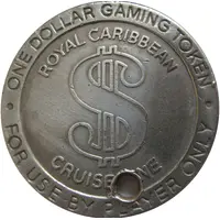 1 Dollar Gaming Token - Royal Caribbean Cruise Line