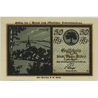 50 Pfennig Silhouette Series