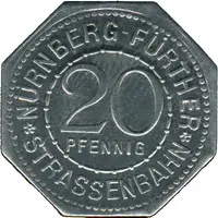 20 Pfennig - Nürnberger Madonna Nürnberg-Fürth