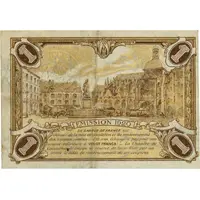1 Franc - Chambre de Commerce de Dieppe 76