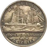 Medal - Admiral Grau and the Huascar