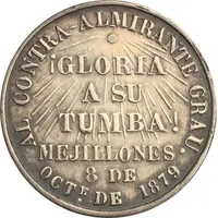 Medal - Admiral Grau and the Huascar