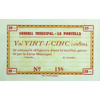 25 Céntimos Portella