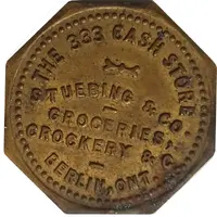 25 Cents - Stuebing & Company Berlin, Ontario