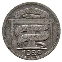 25 Pfennig - Aachen Pattern