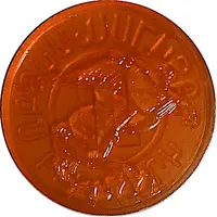 Metro Token - Yerevan Orange transparent
