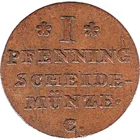 1 Pfenning - George III