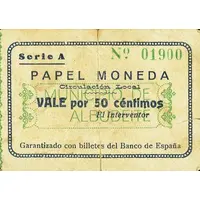 50 Céntimos Albudeite