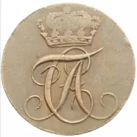 1 Pfennig - Alexius Frederick Christian