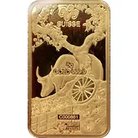 5 Gram Gold - PAMP - Lunar Ox