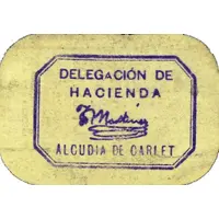 50 Céntimos Alcudia de Carlet
