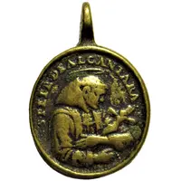 Saint Peter of Alcántara and Saint Mary Magdalene of Pazzi - Medallion
