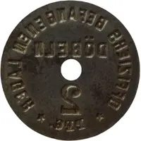 2 Pfennig - Döbeln Offiziers Gefangenenlager