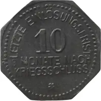 10 Pfennig - Dingolfing