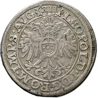 12 Kreuzer - Leopold I indented shield