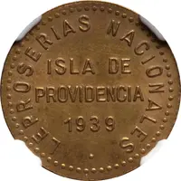 0.50 Bolívar Isla de Providencia Leper Colony