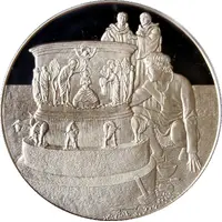 Medal - The history of Belgium in 100 medals Renier de Huy