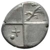 Hemidrachm Dot X/Lizard