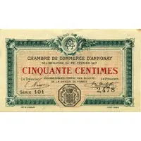 50 Centimes - Chambre de commerce d'Annonay [07]