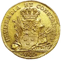 1 Ducat - Frederik V