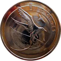 25 Cents - Elizabeth II Bermuda Longtail