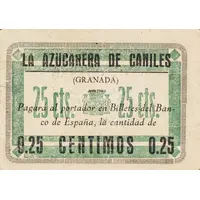 25 Céntimos Caniles
