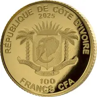 100 Francs CFA Wombat