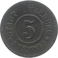 5 Pfennig - Lüneburg