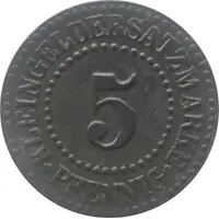 5 Pfennig - Lüneburg