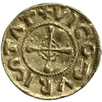 Solidus Imitation in the name of Charlemagne, bust to right