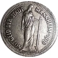 25 Pfennig - Mannheim