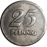 25 Pfennig - Mannheim