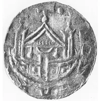 Denier - Theoderic III Gittelde mint