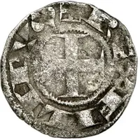 Denier - Philip II Augustus as Regent