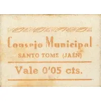 5 Céntimos Santo Tomé