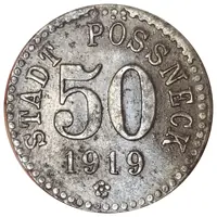 50 Pfennig - Pössneck