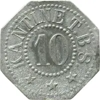 10 Pfennigs - Coblenz Kantine T.B.8