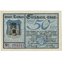 50 Halerzy Miasto Cieszyn - Stadt Teschen
