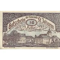 50 Heller St. Johann in Engstetten