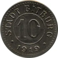 10 Pfennig - Bitburg
