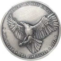 1 Dollar American Bald Eagle