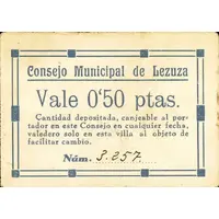 0.50 Pesetas Lezuza
