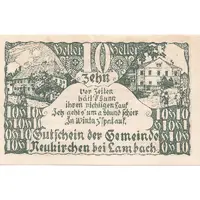 10 Heller Neukirchen bei Lambach