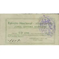 0.25 Pesetas Pobla de Segur