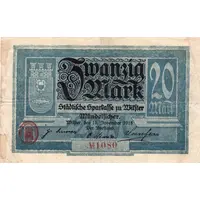 20 Mark Sparkasse