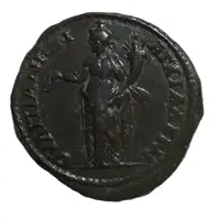Æ27 - Gordian III and Tranquillina Anchialus